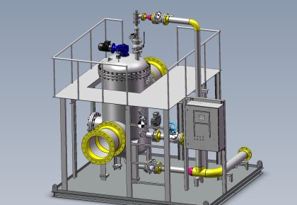 首台套项目落地！海德威成功交付海上平台过滤器撬装解决方案